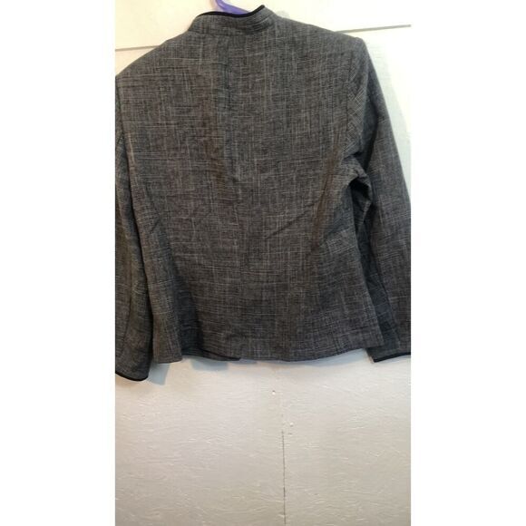 Perceptions Lightweight Long Sleeved grey blazer / Jacket size 10 Petite - Picture 10 of 16